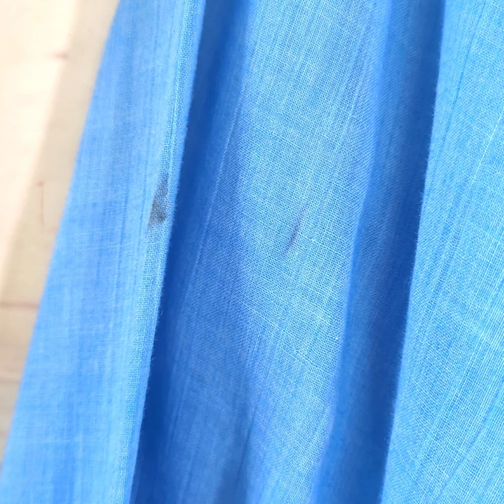 Vintage Trillium‎ Nightgown 50's Blue Sheer Prairie Union Made Cottagecore Small